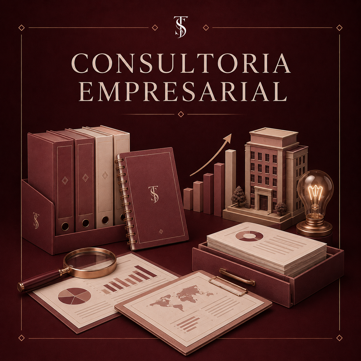 Arte do serviço Consultoria Empresarial