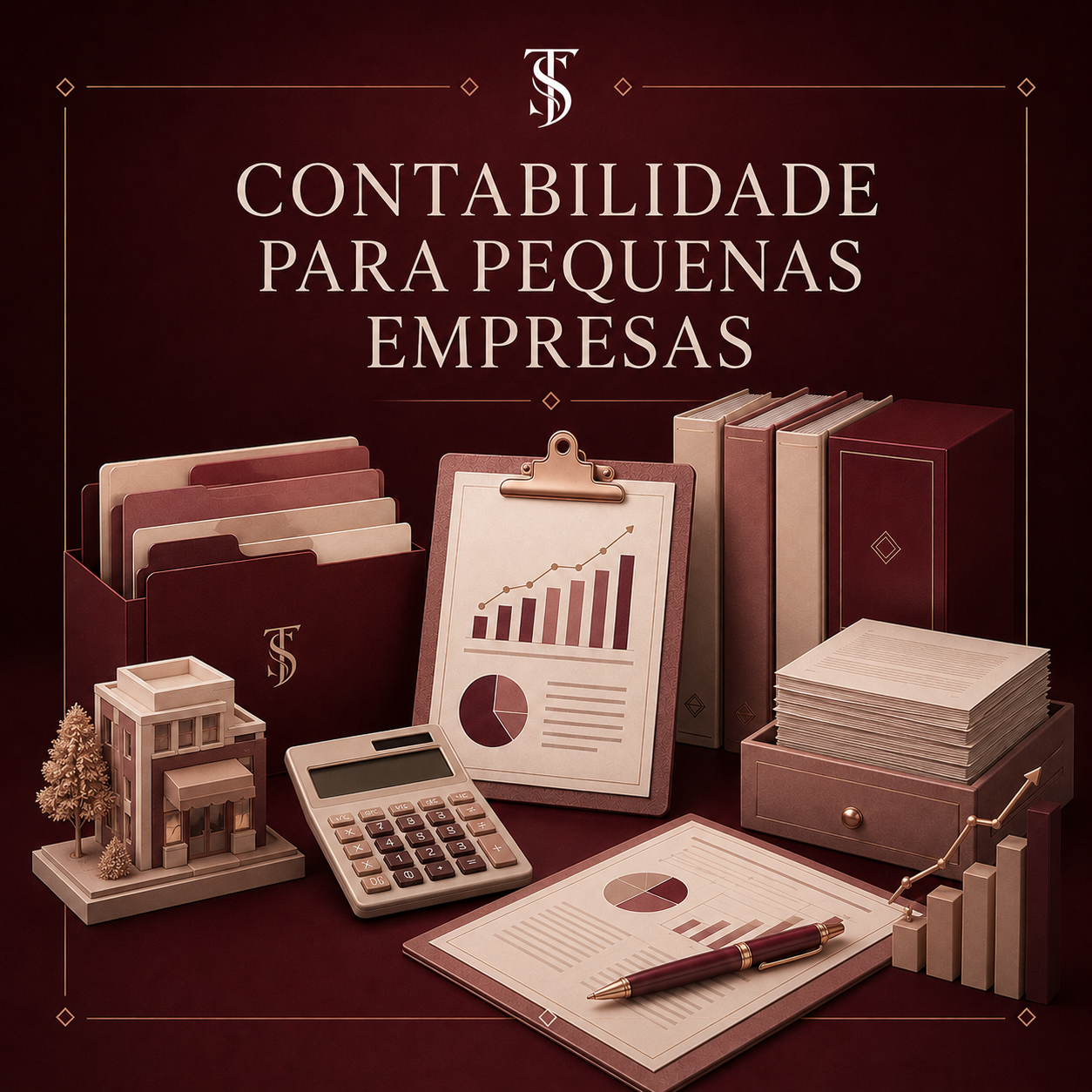 Arte do serviço Contabilidade para Pequenas Empresas
